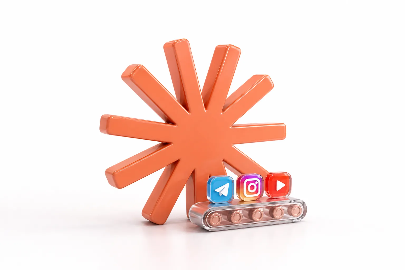 Конвейер контента на Claude: одна мысль кормит Telegram, Instagram и YouTube в 2026